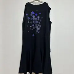 美品SUPERLADY ダンボールニットマーメードジャンパースカート3L