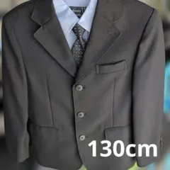 130cm ストライプ柄スーツ　卒園式 入学式
