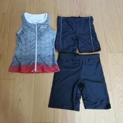 美品■Reebok/ リーボック ■セパレーツ水着＆おまけ3点セット・11（L）のサムネイル