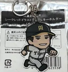 阪神タイガース シークレットイラストアクリルキーホルダー 林真鳥コラボ 熊谷