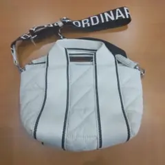 ZARA キルティング ナイロン ショルダーバッグ テキストクロスボディバッグ