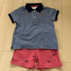 Ralph Lauren ポロシャツとショートパンツセット 12M 80サイズ