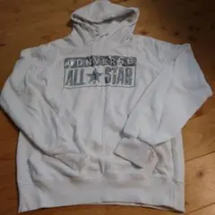 CONVERSE ALL STAR フードパーカー ホワイト