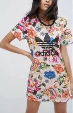 超美品　adidas originals FLORAL LOLITA DRESS