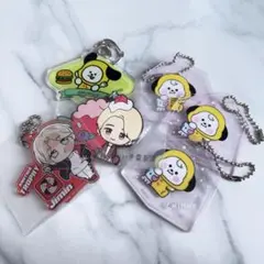 BTS JIMIN CHIMMY キーホルダー TinyTAN 6個セット