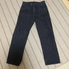 UNIQLO メンズ ブラックデニム ストレート29インチ