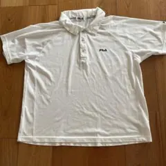 FILA ホワイト ポロシャツ サイズL