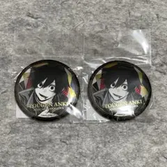 桃源暗鬼 SHIBUYA TSUTAYA 淀川真澄 メタリック缶バッジ 2個