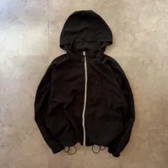 archive shell jacket ブラック ドローコード