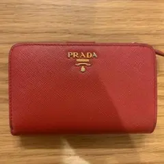 PRADA プラダ  二つ折り財布 サフィアーノ レディース