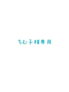 ちむ子様専用