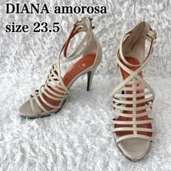 ダイアナ アモロサ サンダル ハイヒール グラディエーター ストラップ レザー