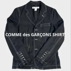 [25SS]コムデギャルソンシャツ　テーラードジャケット COMME des GARCONS HOMME - コムデギャルソンオム25FW ウールサージ