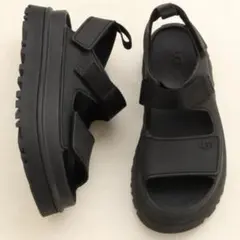 正規品 UGG ゴールデングロウ サンダル 24cm 7 ブラック