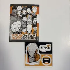 ハイキュー!! アクリルフィギュアコレクション　木下久志 アクリルスタンド