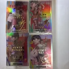 日本代表バレーボール選手サインカードセット