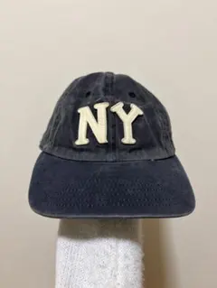 【値下げ】AMERICAN NEEDLE NY ブラックヤンキース キャップ