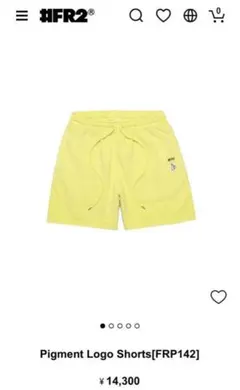 FR2 ハーフパンツ　Pigment Logo shorts FRP142のサムネイル