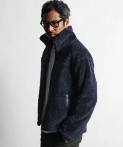 23,100円 ワッフルボンディング フリースジャケット ボアアウター