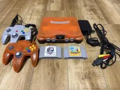 Nintendo 64 ダイエー優勝記念 限定カラー クリアオレンジ 動作確認済