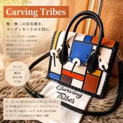 Carving Tribes　ミニカラーブロックマエストラ　ショルダーバッグのサムネイル