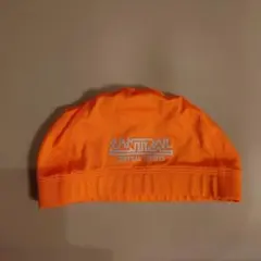 セントラルスポーツ 水泳帽 オレンジ Lサイズ