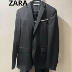 美品　ZARA MAN メンズスーツ　ブラック　入学式　卒業式　セレモニー
