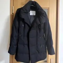 PLSTダウンジャケット ダブルボタン レディース