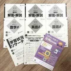 【スタディサポート】高3第1回 学力リサーチ β 英数国　解答・解説付きのサムネイル