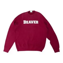 スウェット　ボルドー