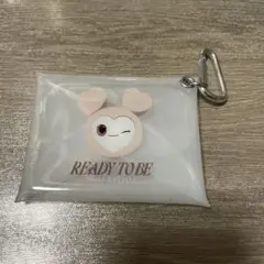 TWICE クリアミニポーチ ダブリー　ダヒョン