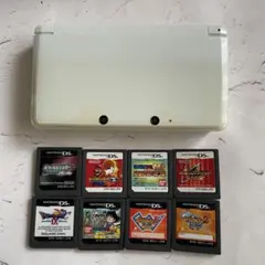 ニンテンドー3DS ホワイト カセット付き
