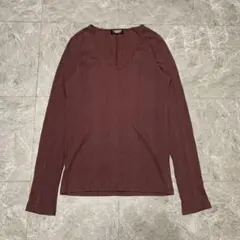 TORNADO MART Vネック リブカットソー Vネックy2kお兄系g96のサムネイル