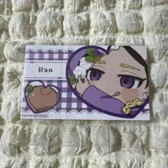 東リべ ファボテリア ベアースタイル特典ミニキャラメタリックインクカード 灰谷蘭