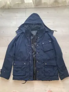 【値下げ】nano-universe ネイビー フード付き カジュアルジャケット