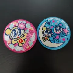 ナルミヤキャラクターズ 刺繍缶バッジ エンジェルブルー ナカムラくん