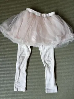 【まとめ買いでお安く】petit main チュチュスカート レギンスセット