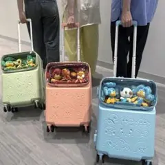新品未開封 ポケモン キャリーケース 水 キャリーバッグ フロント