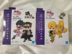 ナノブロック 空条承太郎 / スタープラチナ ジョジョ ディオ ザ
