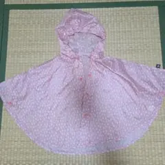 DADWAY レインポンチョとパンツセット（ピンク）100