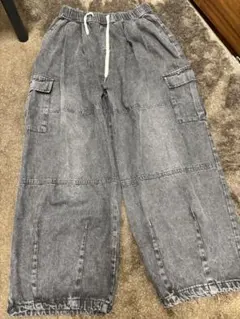 新品kutir イージースニーカーゴパンツ グレー L