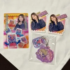 仮面ライダーガヴ　甘根幸果　めじるしチャーム、ダイカットステッカー 等