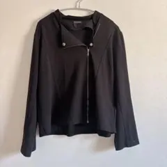 1点物✨黒 ブラック ジャケット アウター カジュアル ヴィンテージ