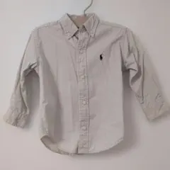 Ralph Laurenラルフローレン 長袖シャツ　ベージュ95サイズ