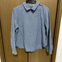 起毛素材ブラウス