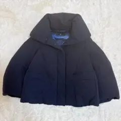 極美品☆UNIQLO +j ハイブリッド ダウンジャケット ネイビー M