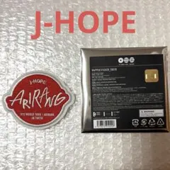 BTS WAPPEN ワッペンステッカー 東京 J-HOPE ホビ