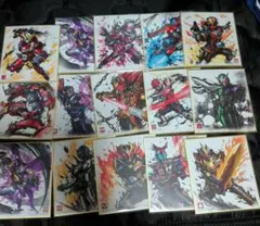 仮面ライダー　色紙　まとめ売り