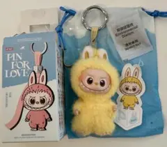 POP MART PIN FOR LOVE イニシャルラブブ「P」