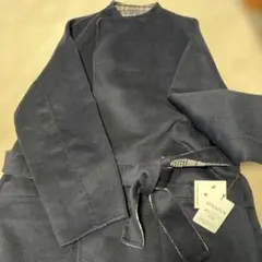 新品タグ付き　オペークドットクリップリバーシブルコート